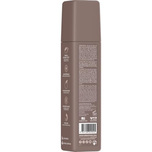 MineTan Dark Bronze Self Tanning Foams - Instant Deep Tan, Hydrating Formula, 1 Hour Express, Face & Body, 6.7 Fl Oz