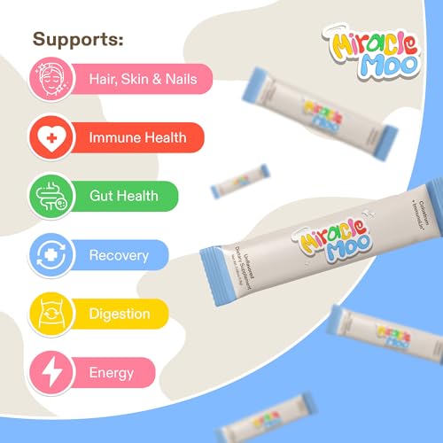 Colostrum Supplement for Gut Health and Immune Support - Grass Fed Bovine Powder - Highest IgG Plus ImmunoLin (30 Servings)